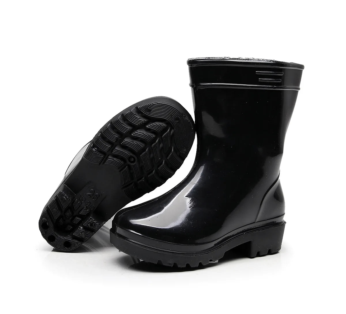 Myway Hot Sales Customized Kids Cute Rubber Rain Boots Kids Gumboots Rain Boots
