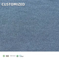 Sustainable 4 Way Stretch Knitting 2x1 Rib Spandex Bamboo Fiber Fabric for Sweatshirt