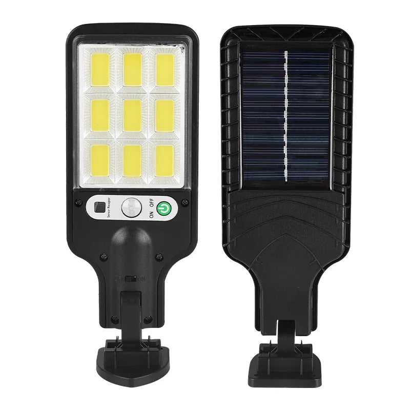 Hot Selling Outdoor With Remote Control Light Solar Waterproof Waterway Human Body Induction Light Courtyard Garden Lighting