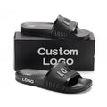 Wholesale Summer Cool TPR PVC Inlled Slippers Custom Printed Waterproof Massage Arch Support Footwear Men Women Plus Size Super