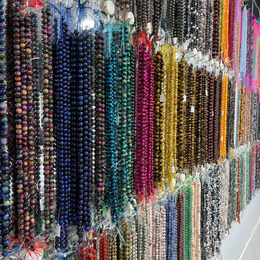 DIY Accessories Polished Round Natural Assorted Crystal Beads Charm Healing Fashion Trend for Jewelry Making