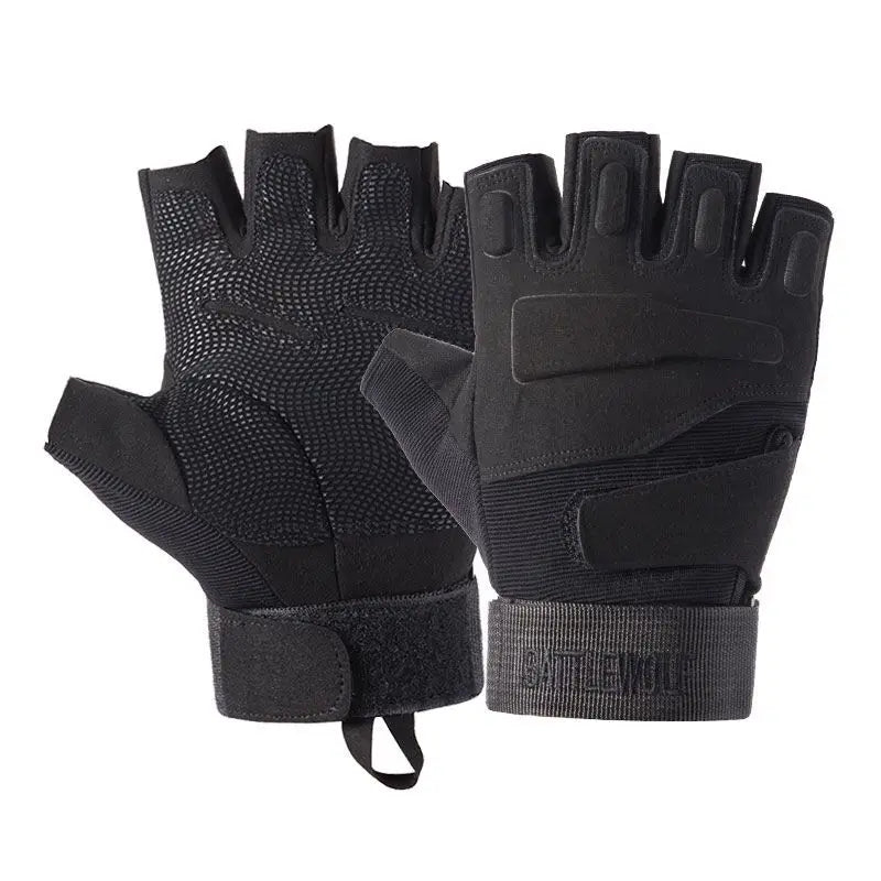 Half Finger Gym Workout Training Bodybuilding Fitness Half Finger Gloves
