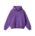 Custom Blank High-quality Luxury Stringless  Heavyweight Oversized Unisex Hoodie Fleece French Terry Hoodie
