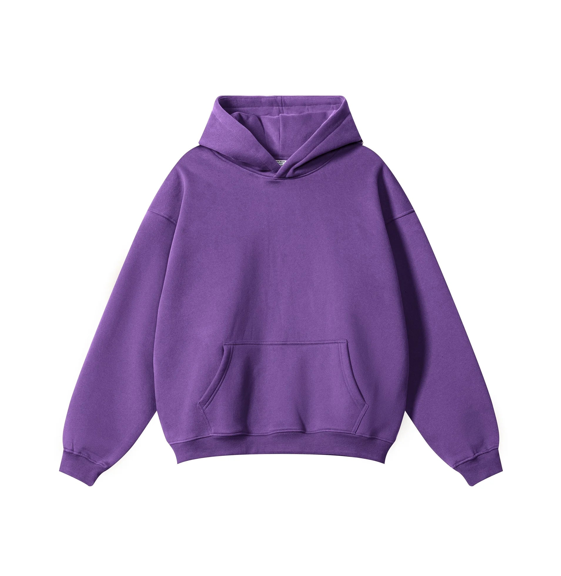 Custom Blank High-quality Luxury Stringless  Heavyweight Oversized Unisex Hoodie Fleece French Terry Hoodie