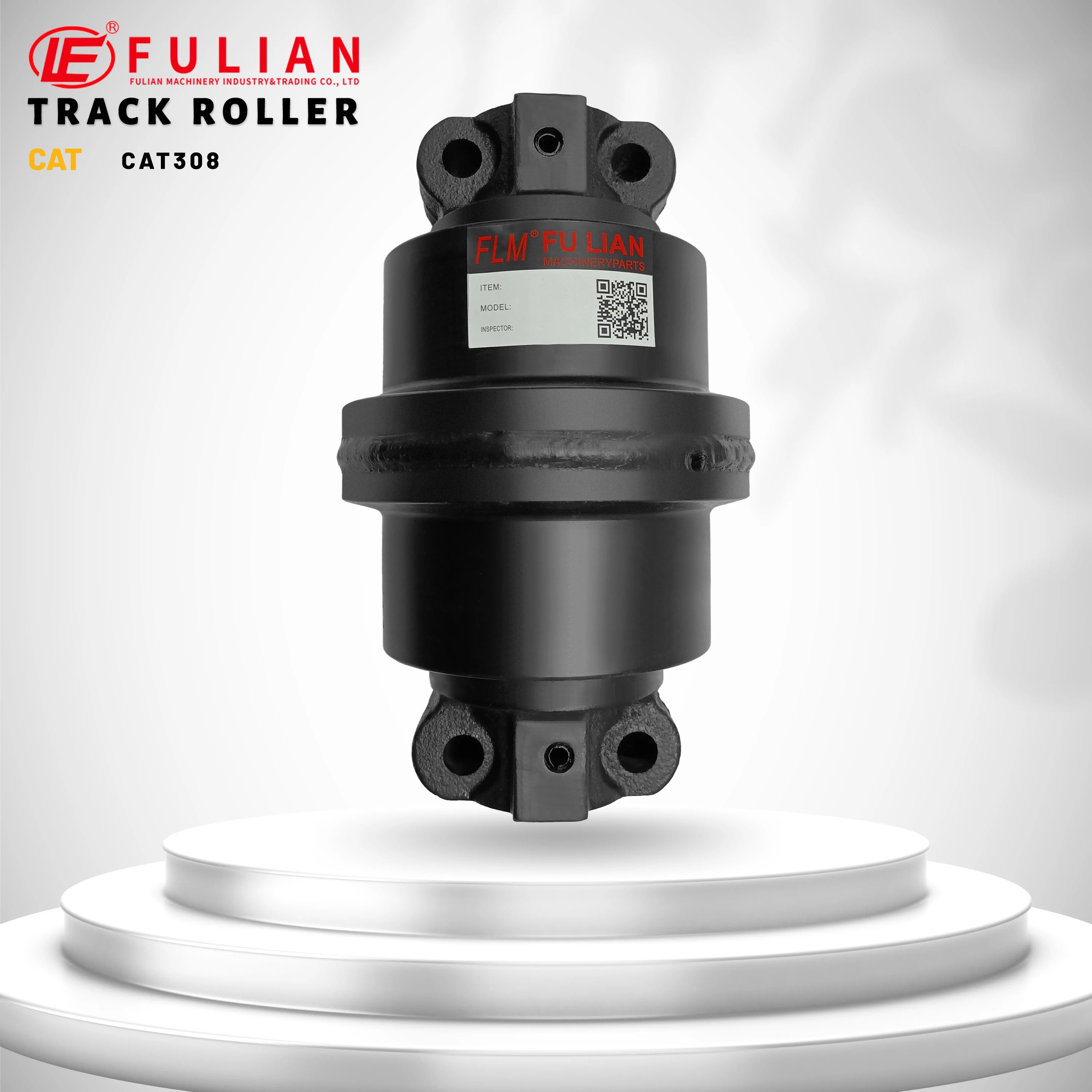 308 Series Excavator Undercarriage Parts Track Bottom Roller for Caterpillar 308B 308C 308D 308E 308CR Digger