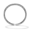 SC Popular Punk Hnadamde Silver Bracelet Fashion Adjustable Opening Bracelet Vintage Totem Bracelet for Women Men