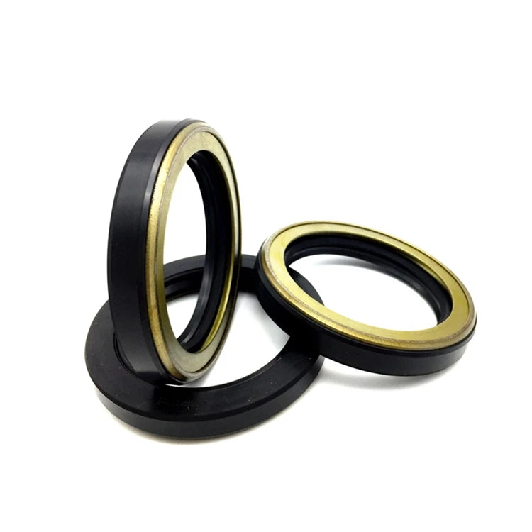 High Pressure Hydraulic Pump Oil Seal NBR FKM Oilseal Skeleton Rotary Shaft Double Lips and Spring Tcn Seals TCV TCN Oil Seal
