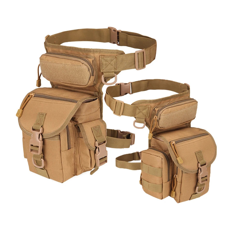 Outdoor Sports Messenger Waist Bag Thigh Leg Hiking Camping Hunting Fishing Tactical Bag Backpack