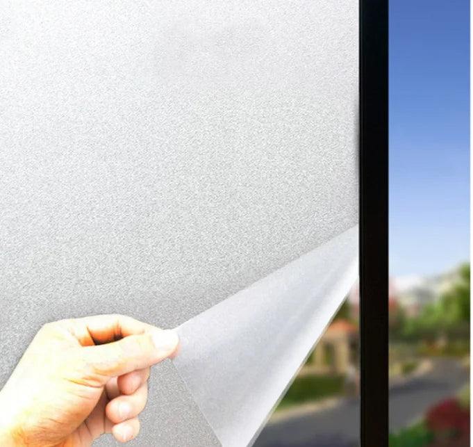 Non Self Adhesive Static Privacy Frosted Window Glass Cling Film