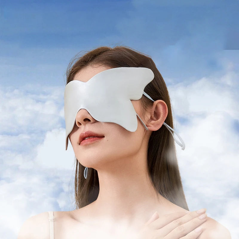 100% Mulberry Silk Eye Mask Light Blocking Sleep Mask Skin-Friendly Breathable for Men Women Birthday Easter Holiday