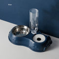 Pet Feeder Automatic Pet Drinking Bowl Dog Food Feeder Pet Water Dispenser Wholesale 2 Into 1 Water Bottle Plastic Silicone