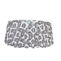 Luxury Glitz Sequin Rose Gold Damask Table Cloth Overlay for Wedding