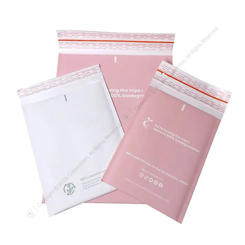 Custom Recycle Kraft Bubble Mailer Envelopes Shipping Bag Eco-Friendly Cushioned Postal Delivery Bag
