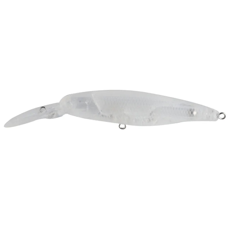 NO MOQ 112mm 8.24g unpainted fishing lure blanks  Minnow bait Fishing Lure Body LQG35