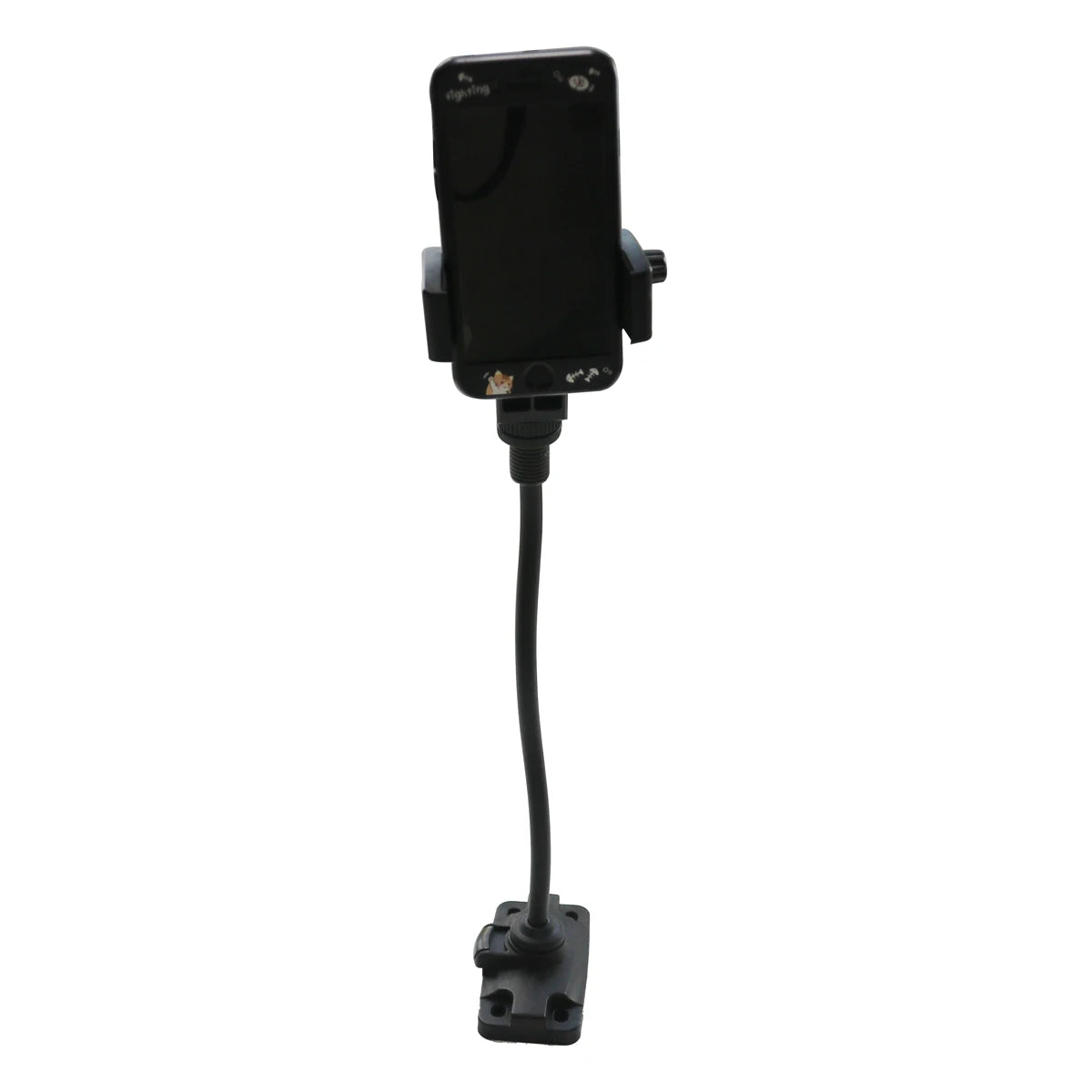 Fishing Accessories Universal Nylon PA66 Mobile Phone Mounting Panel for Kayak & Boat with 6.25x2" Rectangle Base