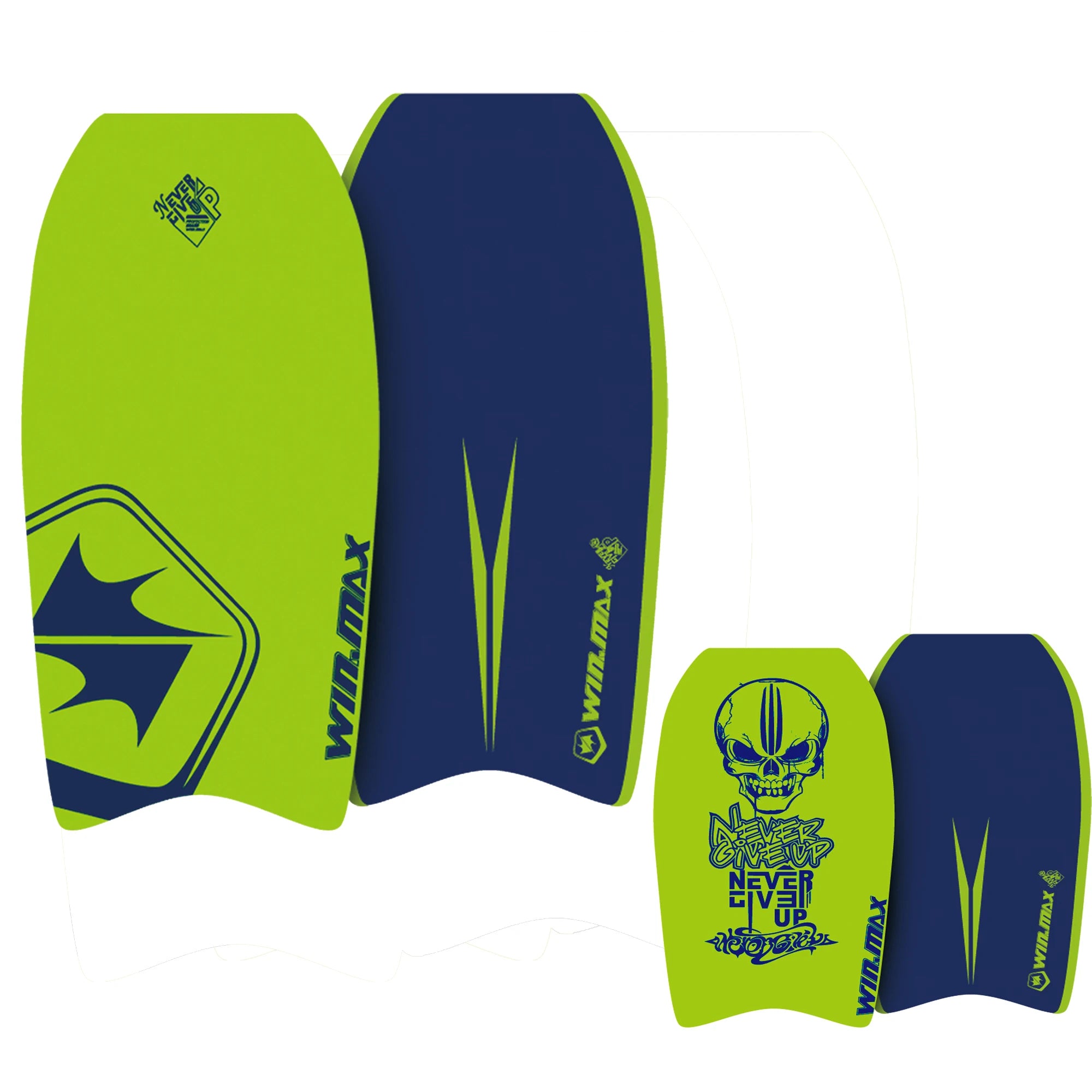 Win.max Brand 36 Inch Bodyboard with High Density Slick Bottom for Kids and Adults