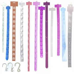 Clear Plastic Metal Supermarket Pvc Plastic Hanging Display Strips Clips Stripsss