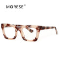MORESE Hot Sale 2016 Custom Blue Light Computer Optical Glasses for Women Grey TR90 Full Rim Frame Material