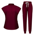 Free Shipping to Wholesale Nurse Hospital Uniform Ladies Medical Scrubs Top Pant Nursing Uniforms Suits Scrubs Nursing Uniforms