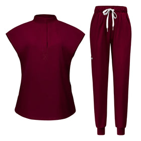 Free Shipping to Wholesale Nurse Hospital Uniform Ladies Medical Scrubs Top Pant Nursing Uniforms Suits Scrubs Nursing Uniforms