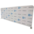 Straight Floor Standing Tension Fabric Aluminum Pipe Exhibition Photobooth Backdrop Stand Customized Color Dye Sublimation