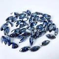 SICGEM Wholesale Blue Marquise Cut Loose Moissanite 5mm X 10mm 1 Carat for Ring Jewelry Center Stone