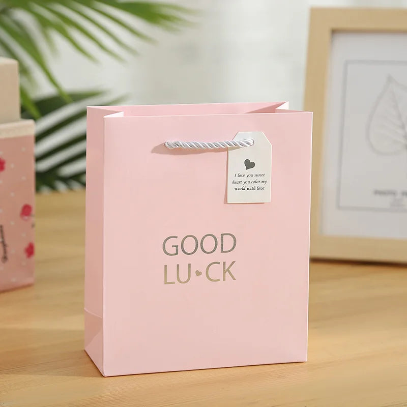 Cheap Price Custom Your Own Logo Printed Luxury Gift Packaging Paper Shopping Bag With Handle