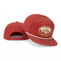 SHINY Premium Hydrophobic Performance Rope Cap with Custom 3D Logo Laser-Perforated Ventilation Golf Hat for Men