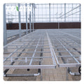 Agricultural Growing Flood Tray Table Hydroponics System Ebb and Flowing Bench Galvanized Rack Plastic Tray