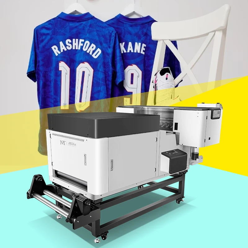 MTuTech Manufacturer Best DTF Printer Printing Machine 60cm  (2 Head) 4 Head Inkjet T Shirt Printing Machine
