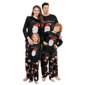 Hot-Selling New Style Family Matching Long Sleeve Round Collar Ankle Length Sleepwear Classic Christmas Print Pajamas Sets
