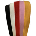 Wholesale Stock Cotton Woven Webbing Buckles Bag Strap Handbag Belt Multi Color