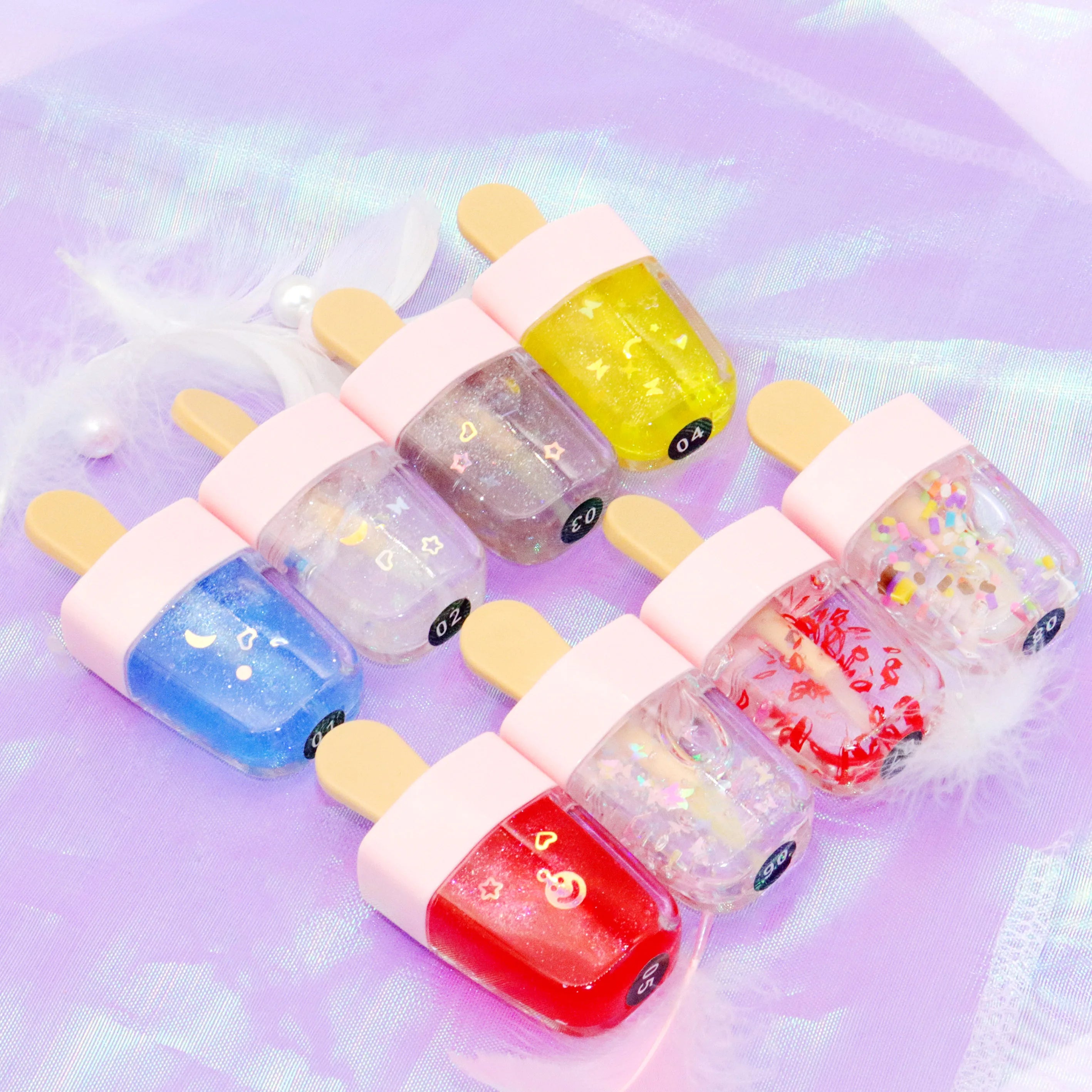 OEM Cosmetics Skin Care Watermelon Lip Oil Liquid Lip Gloss Deeply Hydrated Smooth Plumped Waterproof Makeup Non-Sticky