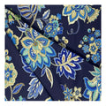 Wholesale 100% Cotton Fabric Custom Blue Floral Printed for Garments Crafts Shirts Accessories Toys for Boys and Girls