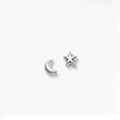 Wholesale 925 Sterling Silver Earring Antique Silver Earrings Starry Night Stud Earrings for Women