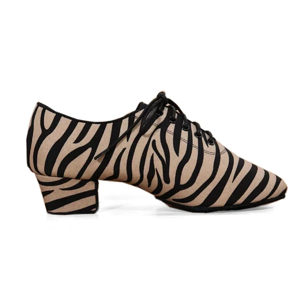 Evkoodance New Arrival Professional Latin Salsa Ballroom Dance Shoes Unisex Sport Shoes with 4cm Heel Nubuck Upper New Brand