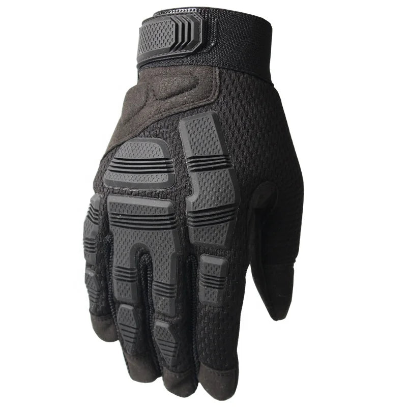 Mens Tactical Shooting Gloves Cut Resistant Tactical Full Finger Gloves Motorcycle Protective Tactical Gloves
