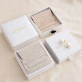 Custom Logo Simple Style Bracelet Drawer Slide Box for Jewelry Packaging for Necklaces Earrings Rings Chic Jewellery Gift Boxes