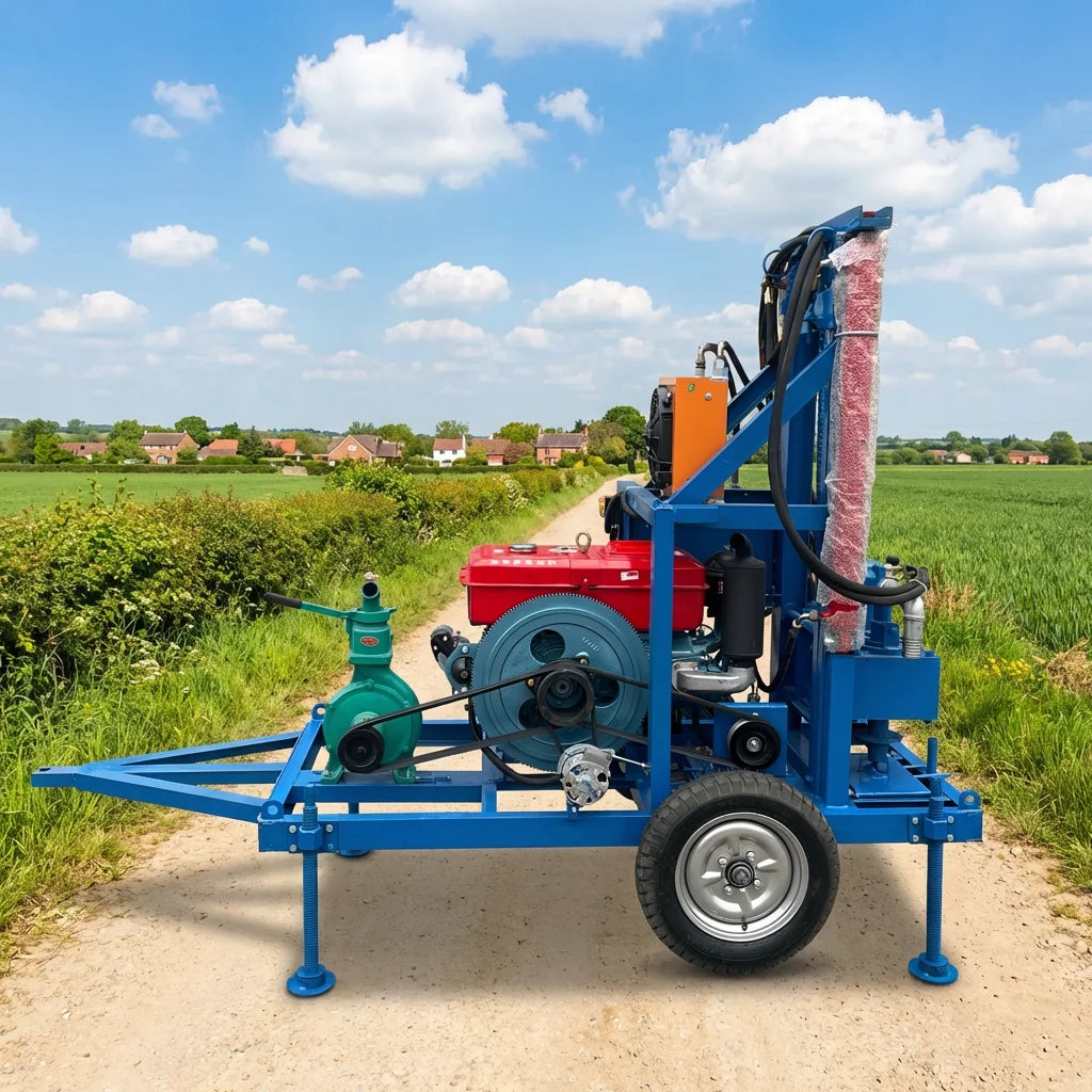 Manufacture Excellent Technical Team Hydraulic Crawler Truck Mounted Water Well Drilling Machine for Sale Philippine