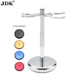 Stainless Steel Colorful Shaving Brush Holder Shaving Stand for Brush and Razor