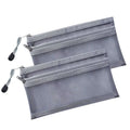 Zipper Mesh File Bag Bill Wallet Invoice Pouch Perspective Zipper Pencil Cosmetic Bag