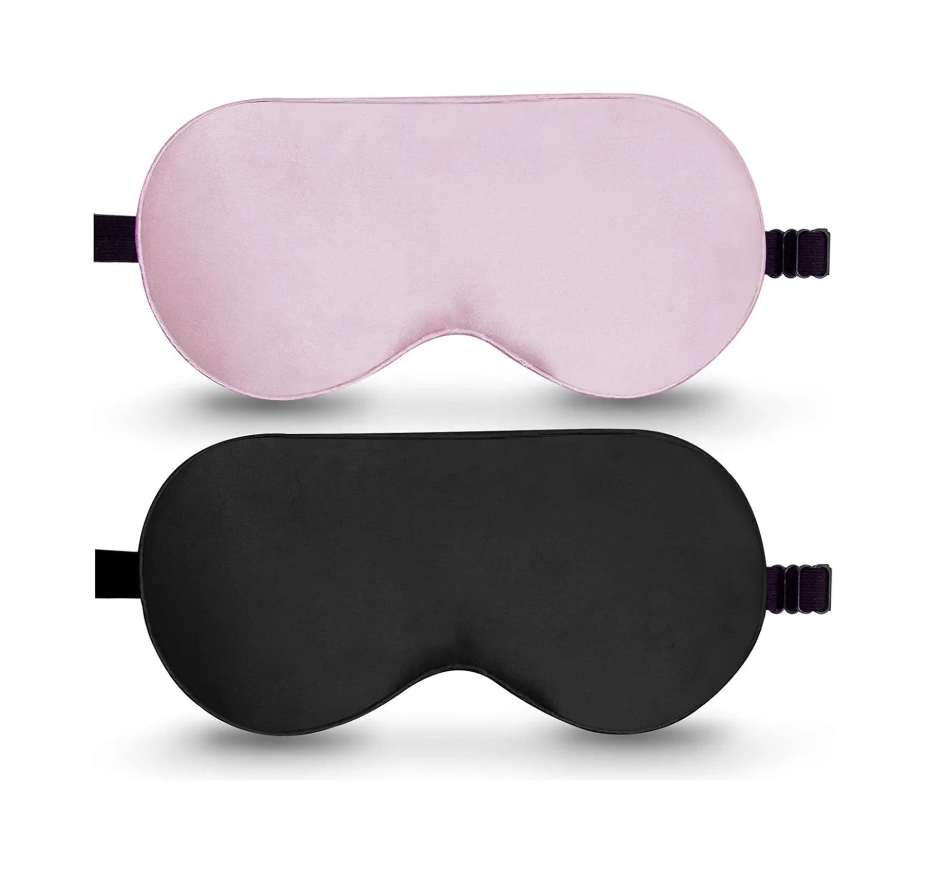 16mm 100%  Mulberry Silk Eye Mask Comfortable Sleeping Mask Eye Blinder with Adjustable Strap and Ear Plug for Men Women