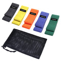 FDFIT Fitness Exercise Elastic Latex Fabric Loop Hip Resistance Band Anti-slip Nylon Hip Circle Booty Bands