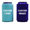 Custom Insulated Reusable Slim Skinny Neoprene 12OZ Beer Guest Gift Wedding Favor Coozies Can Cooler Sleeve