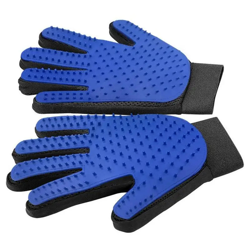 Rubber 181 Needles and 259 Needles Massage Bath Hair Removal Cleaning Pet Dog Cat Glove for Grooming