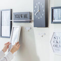 Flexible Plastic Vacuum Sucker Hanger Organizer Hook Drill-Free Frame Adhesive Suction Sucker Hooks Coat Living Room Home Decors