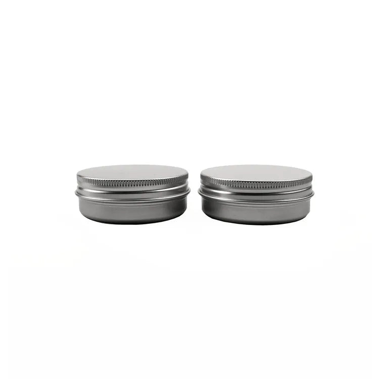 100ml 150ml 200g Custom Black Aluminum Candle Tin Round Decorative Gift Empty Tin Can Jars Aluminum Metal Tins