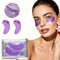 Premium Collagen Seaweed Under Eye Gel Sheet Mask for Dry Skin Dark Circles & Puffiness Reducer Moisturizing