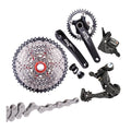 ZTTO 8-Speed MTB Bike Groupset Cheap Cassette Freewheel Chain Crankset BB BSA68 Shifter Derailleur 32/36/40/42/46T Freewheel