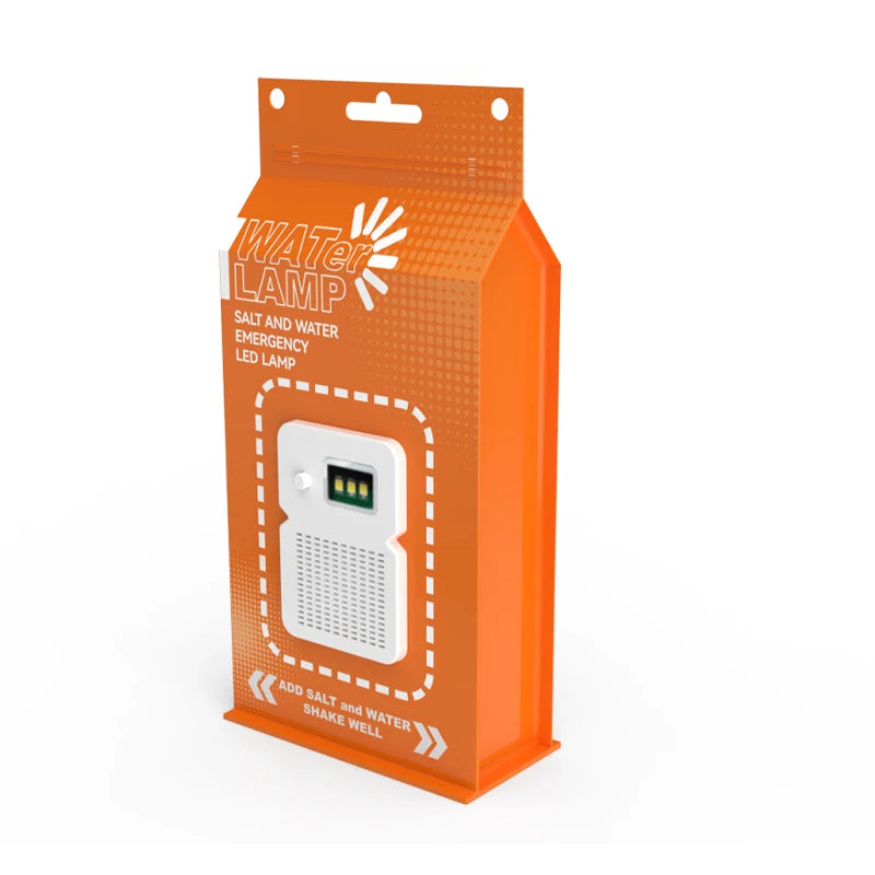 Emergency Saltwater Lighting for Outdoor Activities Long-term Use Without Charging Easy to Carry Equipped with SOS Mode